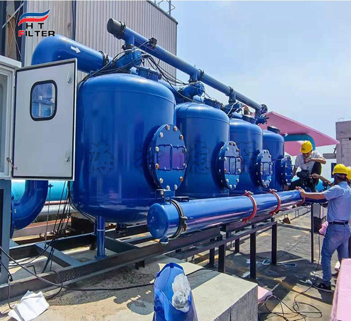 超純水制備預(yù)處理多介質(zhì)過濾器