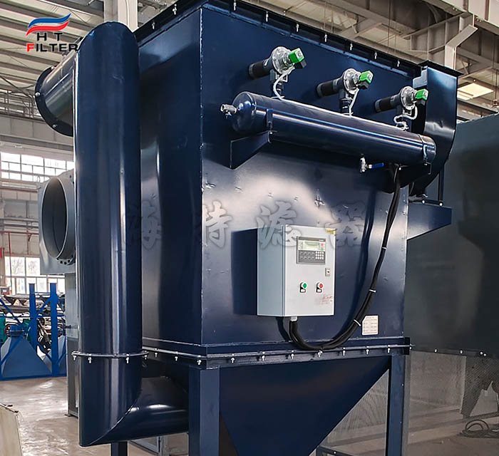 化工生產(chǎn)粉塵防爆濾筒除塵器