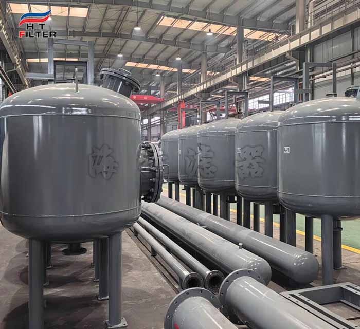 全自動淺層砂介質(zhì)過濾器